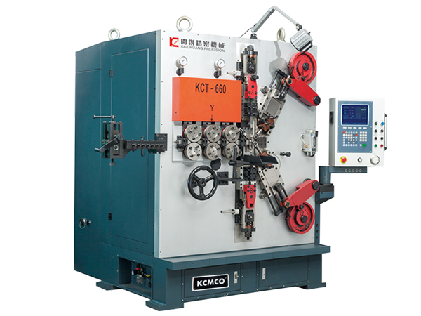 KCT-660 six-axis CNC high-speed spring winding machine